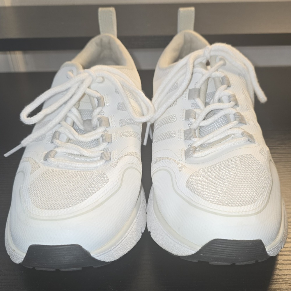 Dr. Comfort Gordon White Mesh Mens Therapeutic Athletic Sneakers 8W 10140